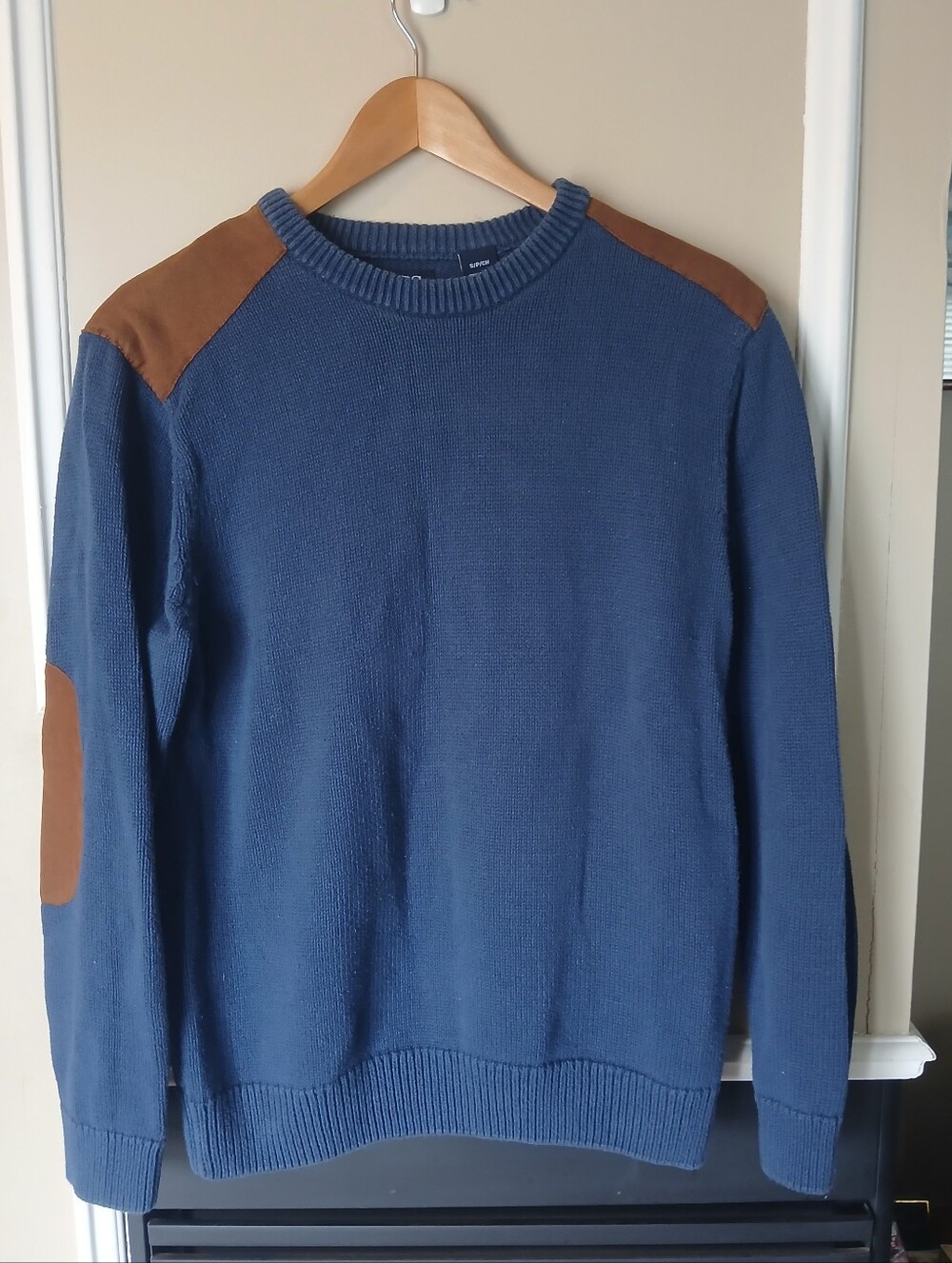 Chaps Vintage Style Cable Knit Sweater Mens Size Small
